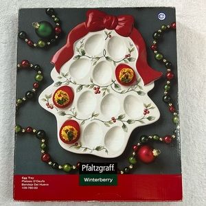 Pfaltzgraff Winterberry Egg Tray